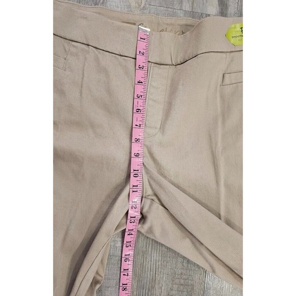 LEE Womens - STYLE UP - Caramel Pull-On Flare, Size 22W Medium - Cotton - Picture 8 of 10